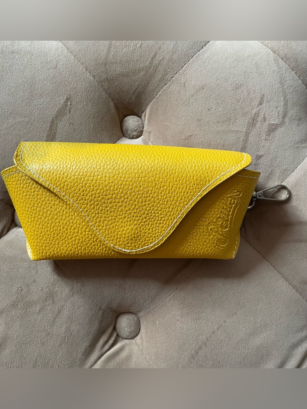 Loewe Leather Sunglasses Case
